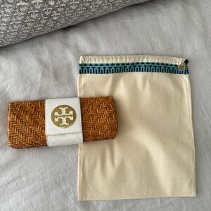 Tory Burch tropical clutch